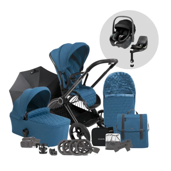 iCandy Core Pushchair & Maxi Cosi Pebble 360 Travel System