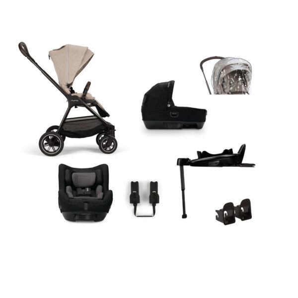 Nuna TRIV Next Generation Cari Bundle - Biscotti 2024